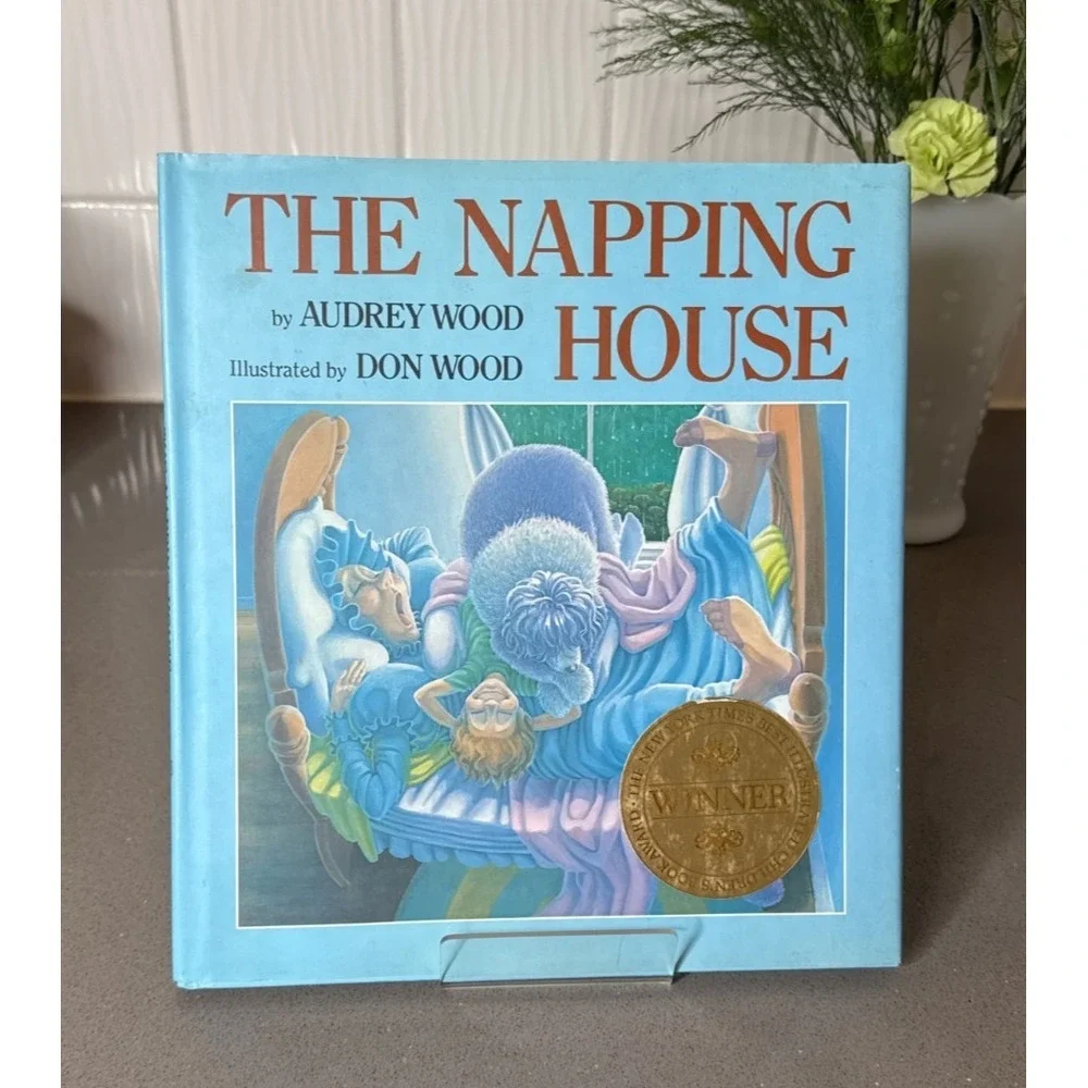 The Napping House By Audrey Wood 1984 Children's Book HC/DC EXCELLENT Condition